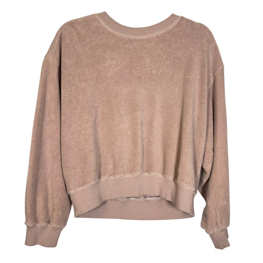 Nation LTD Sweatshirt Women's Medium Pink Terry - Picture 7 of 7